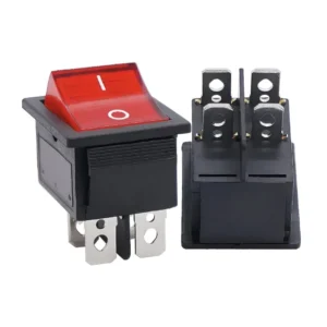 Red Rocker Switch