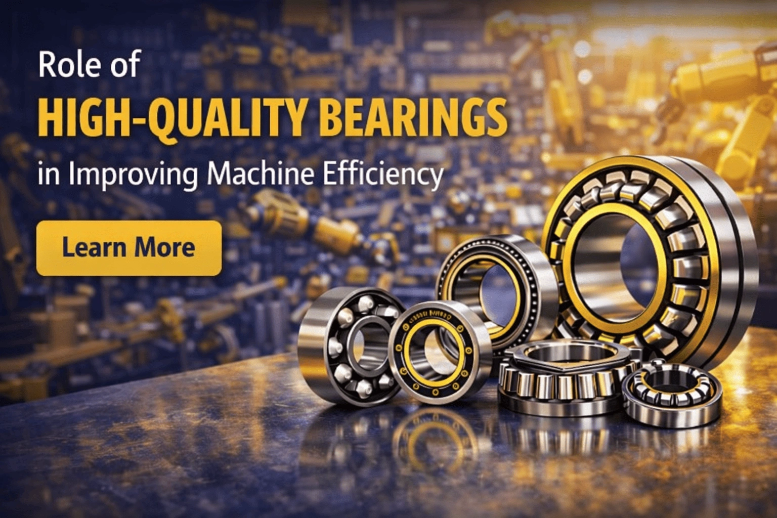 High quality bearings